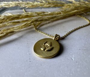 שרשרת בת מצווה עם חריטה