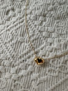 שרשרת לב נפוח