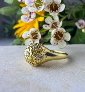 טבעת זהב עומר